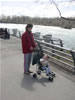 Muna at the American Falls